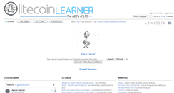 Desktop Screenshot of litecoinlearner.com
